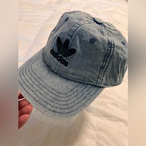 Adidas Women denim baseball hat
